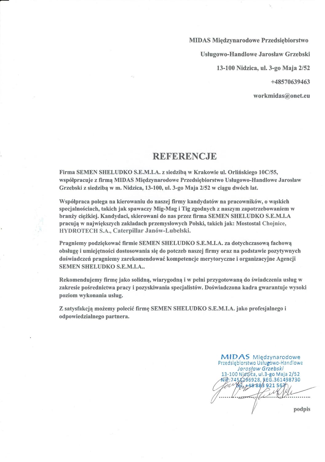 REFERENCJE _MIDAS